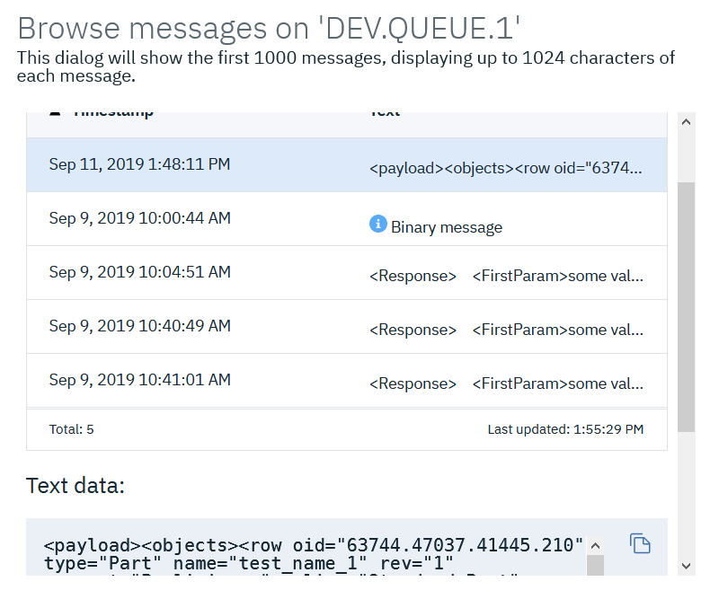 jms ibm mq queue