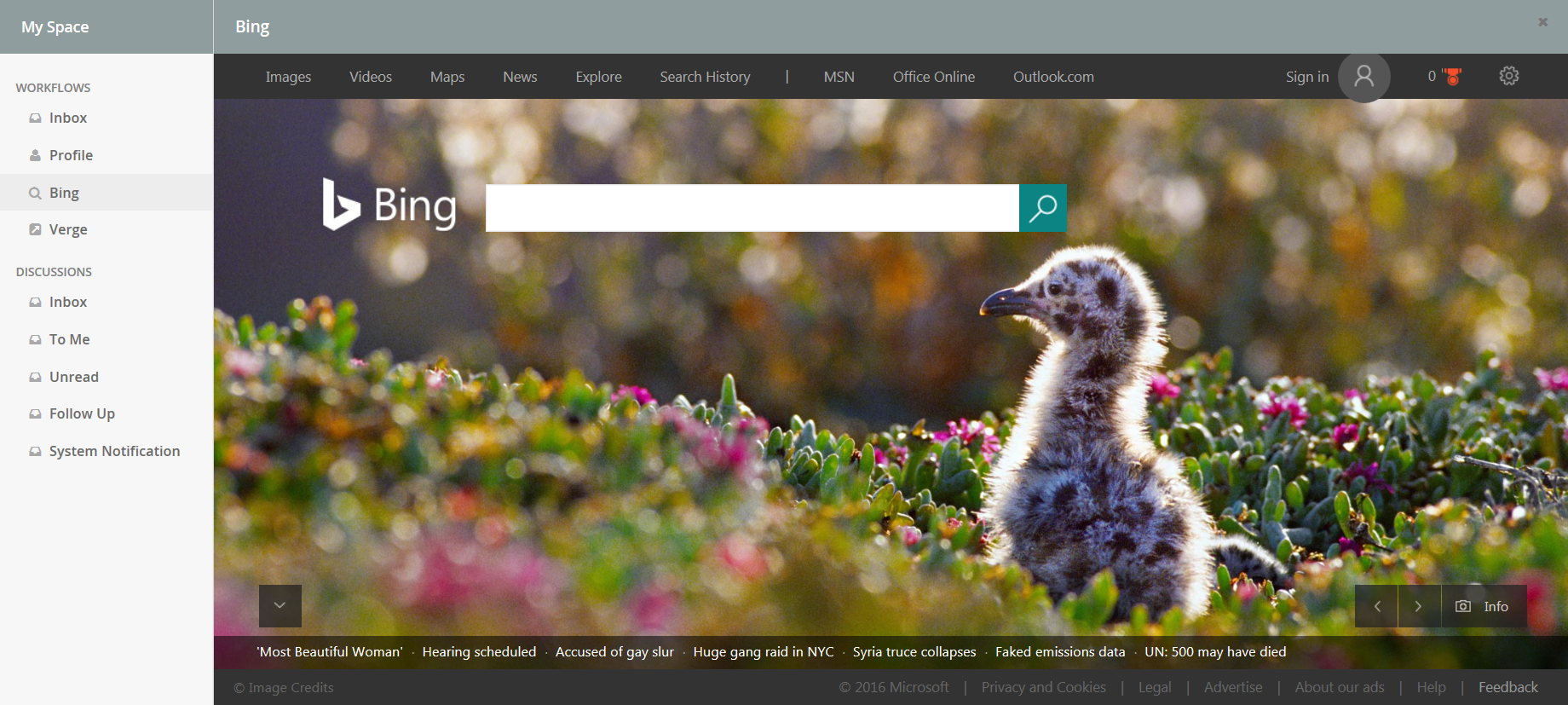 showing external resource image