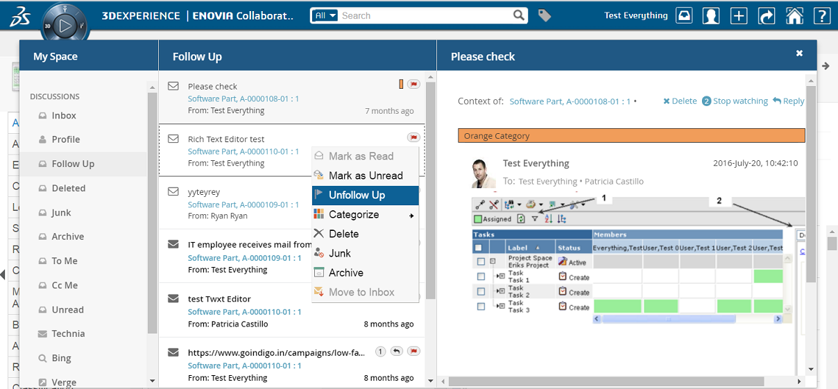 showing Followup Inbox image