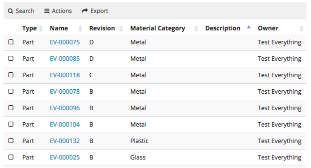 Datatable