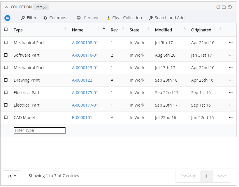 Collection Commands image
